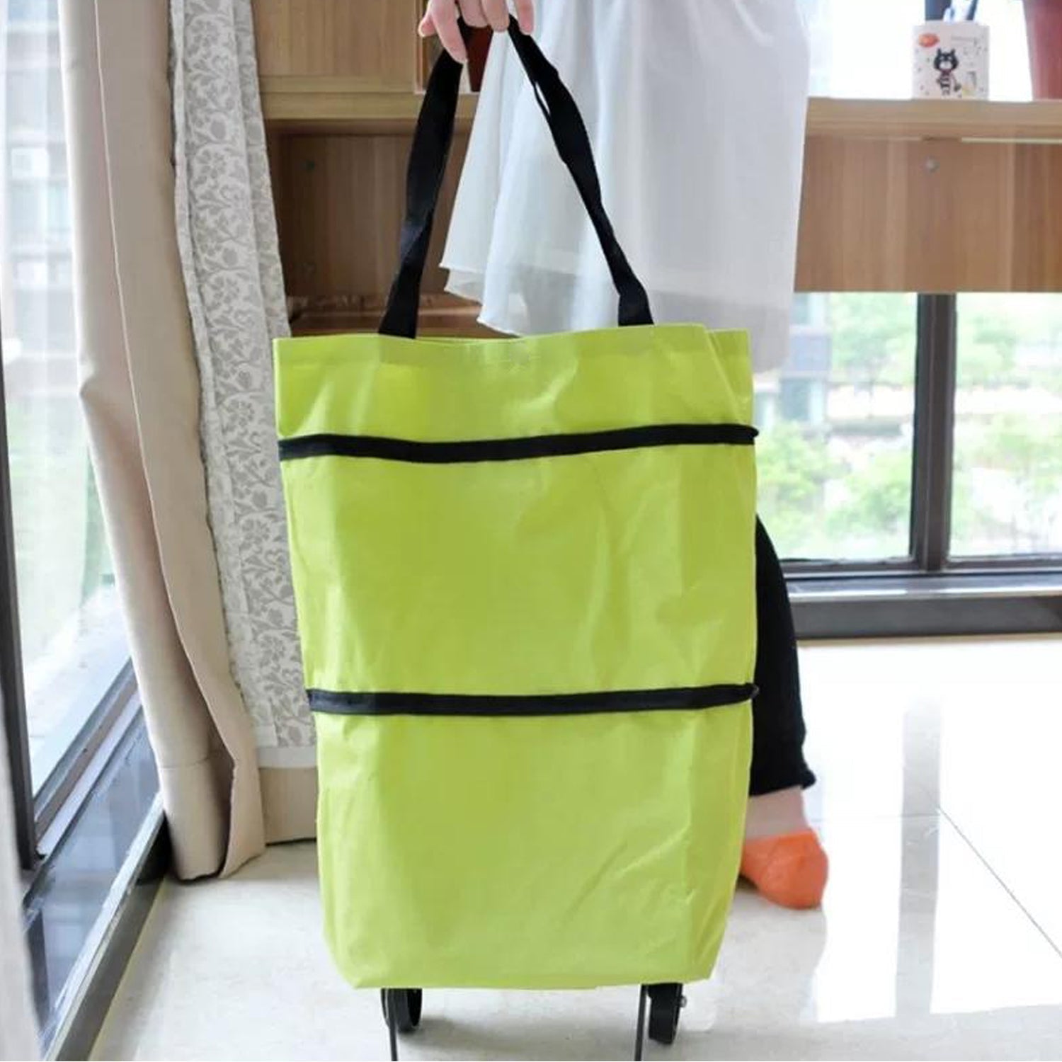 Foldable Diaper Bag Backpack with Bassinet/ Folding Crib (Green)